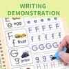 Children Groove Calligraphy Practice Book Pen control training Reusable Copy Book Learning early childhood education set for Kid