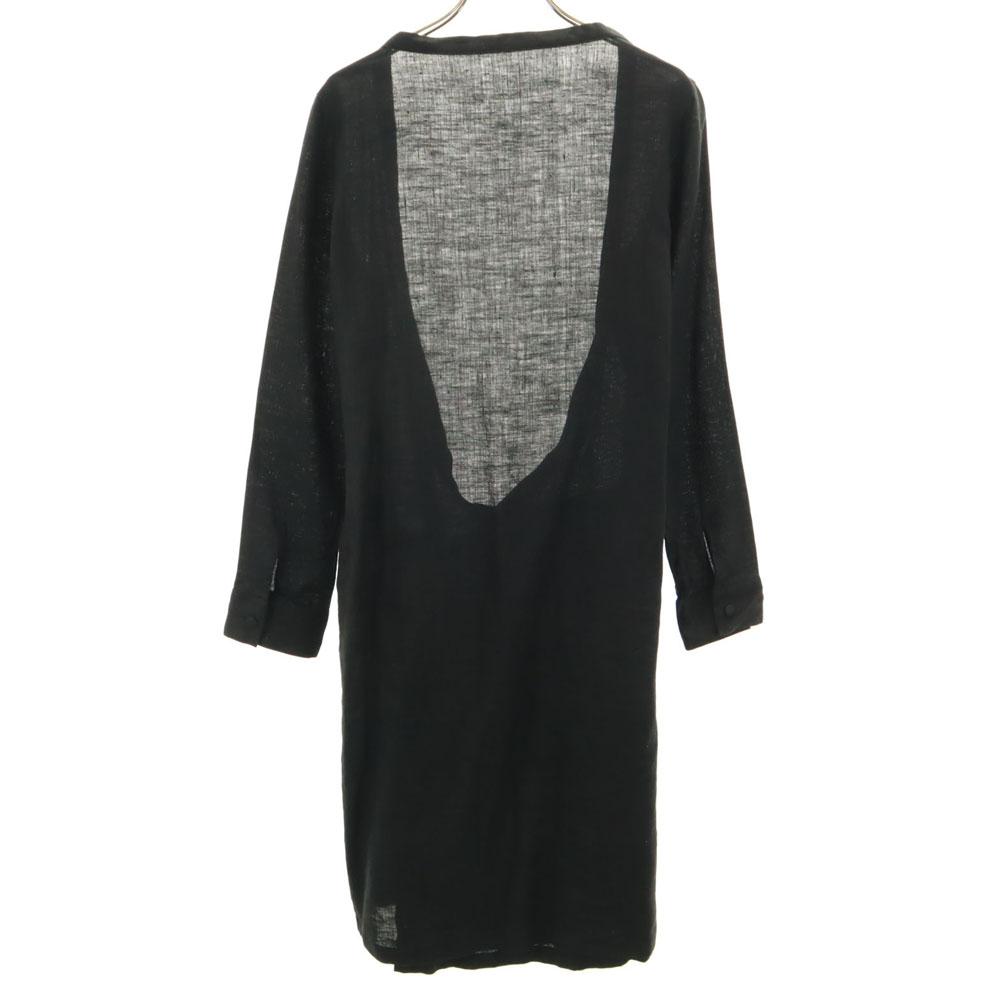 LIMI Feu Linen Long Sleeve Kashcourt Cardigan S Black Women Used