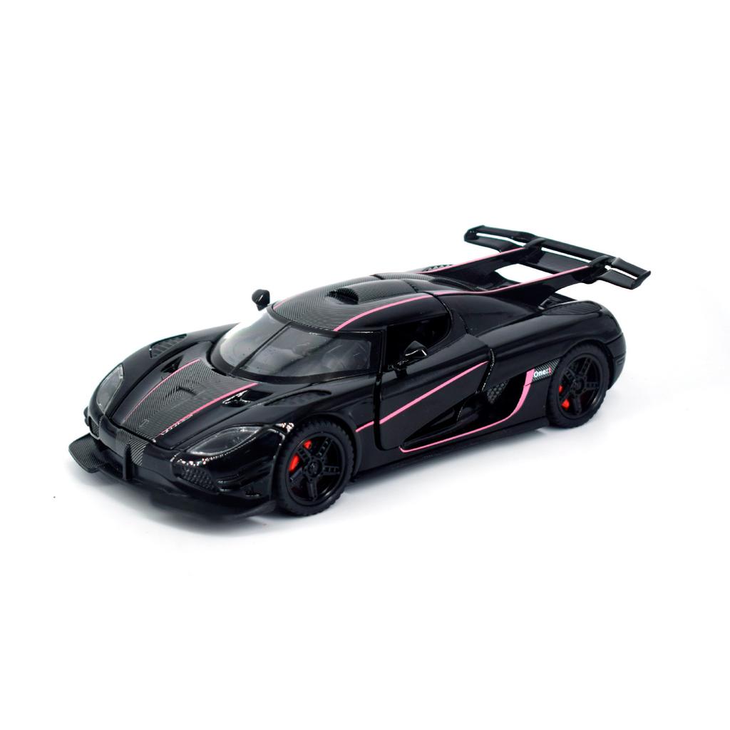 1:32 Scale ONE1 Miniature Sports Car Model Toys Alloy Diecast 4 Doors Opened with Pull Back Racing Vehicles Toys for Kids Gifts