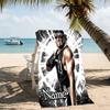 Customizable personalized beach towels Hulk Hogan themed designs.Suitable for the beach, yoga, sports;ideal as beach accessories