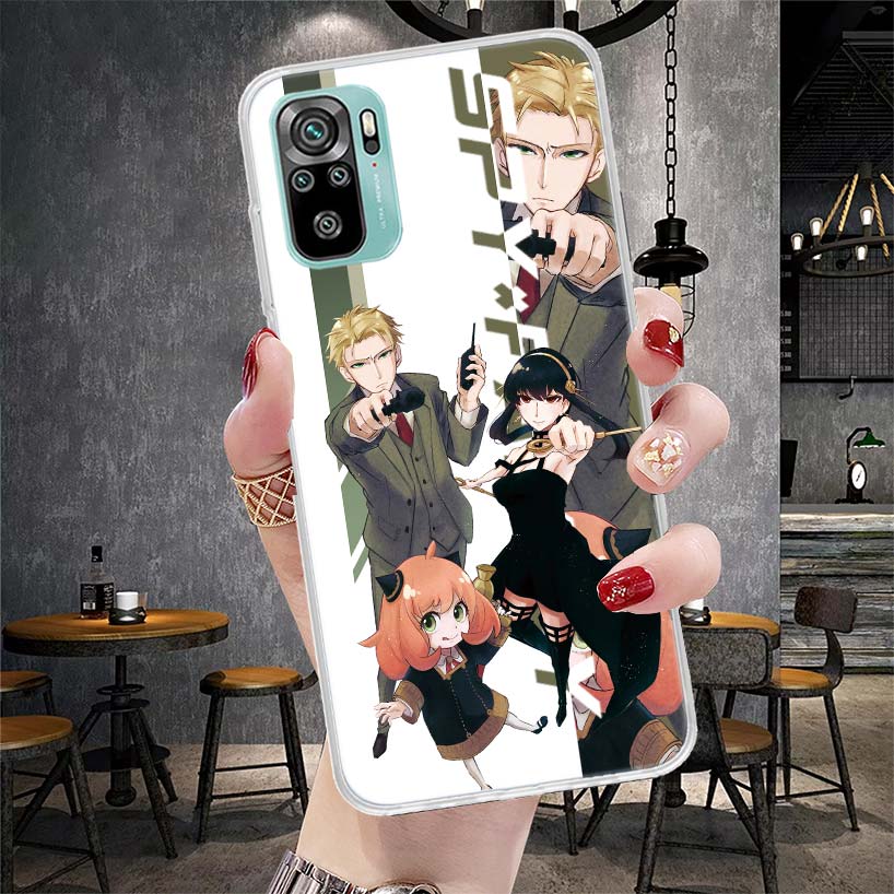 Anime Spy Family Anya Soft Phone Case For Xiaomi Redmi Note 15 14 14S 13 12 Pro Plus 12S 11 11S 11E 10 10S 11T 5G Fundas Coque R