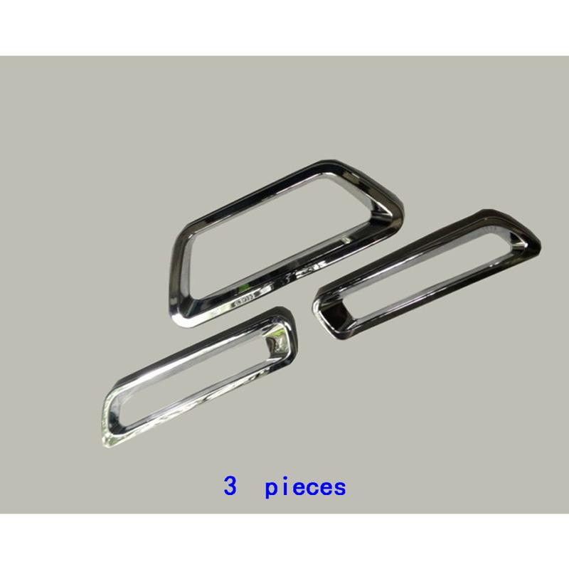 For Suzuki S-Cross Scross Sx4 2014 2015 2016 2017 Cover ABS Chrome Lamp Rear Tail Brake Stop+Fog Light Trim Frame Panel