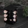 Rotating Spice Rack 12 Containers BERLINGER HAUS BH-8559 BLACK ROSE