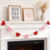 Pre-Made Hanging Loop Wooden Bead Garland Decorative Hanging Ornaments  Wedding Anniversary Party
