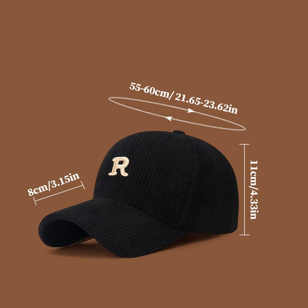 Mens Baseball Caps Adjustable Breathable Caps Headgear Winter Baseball Hat For Family Friends Casual Sports Outdoor Travel