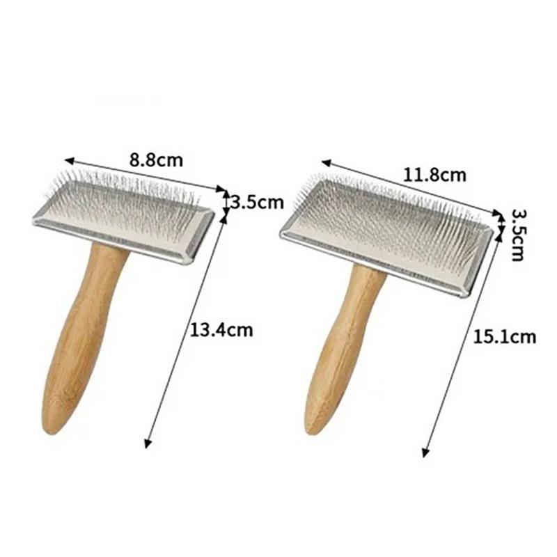 Dog Comb Brush for Dog Long Hair Cat Brush Car Animal Hair Solid Wood Pet Hair Remover Massage Cat Brush Pet Grooming GSZ05