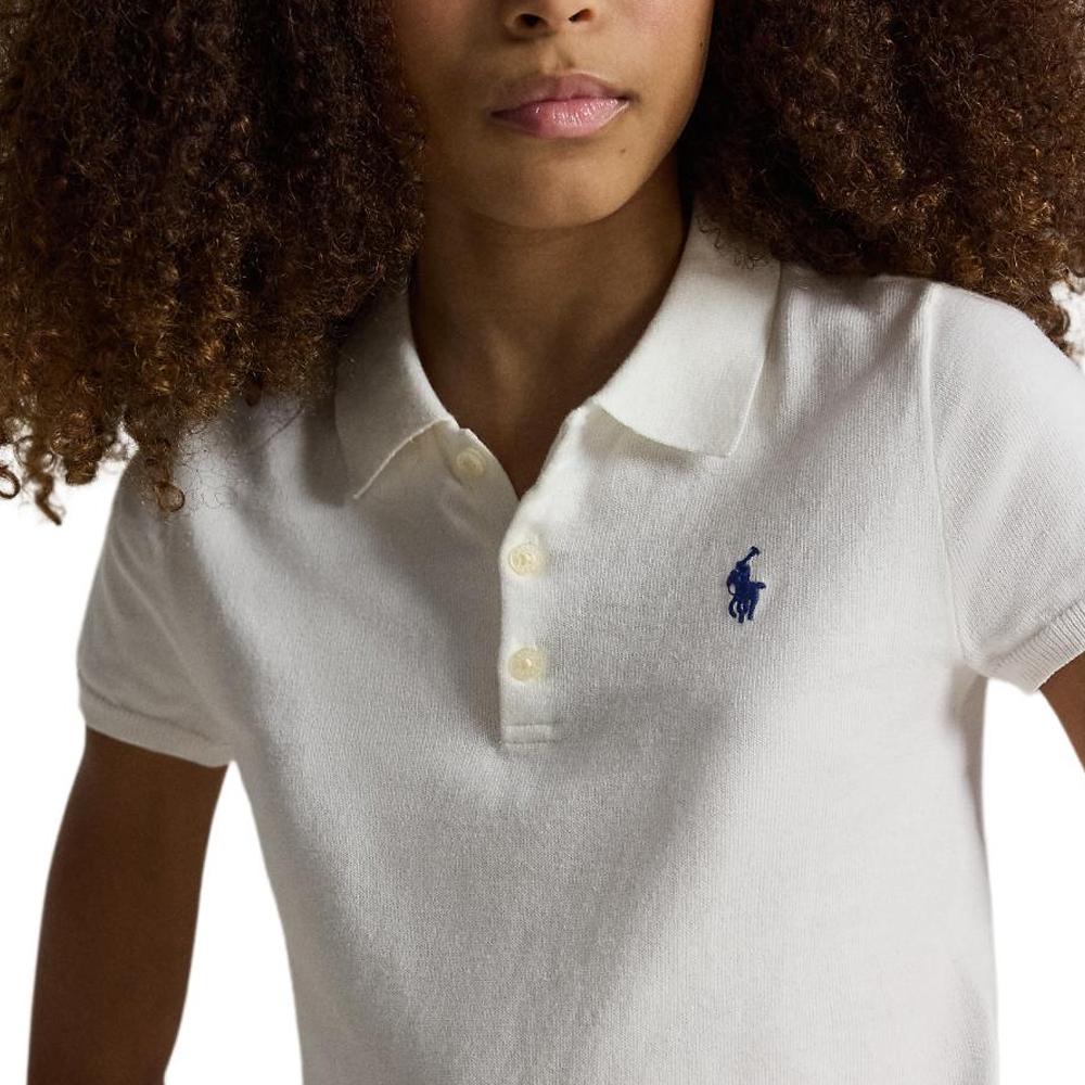 Polo Ralph Lauren Polo Shirt Three Button Placket Kids Kids tops CWPOSWEG6820630-100