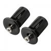 Bicycle Handlebars with High Compatibility Lightweight Aluminum Plugs Set