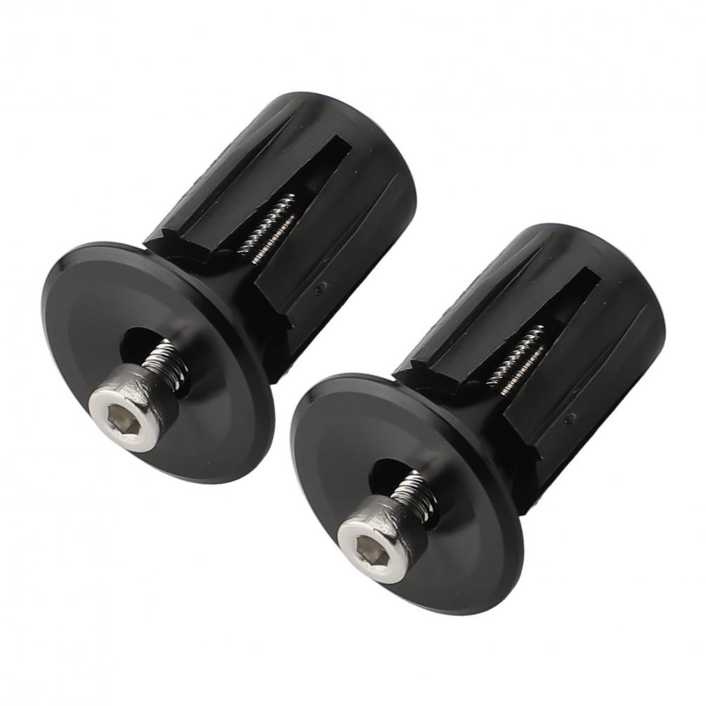 Bicycle Handlebars with High Compatibility Lightweight Aluminum Plugs Set