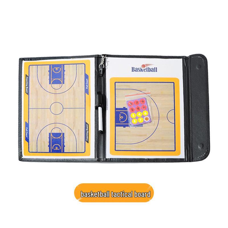 Трехсекционная магнитная стираемая тактическая доска тренера для тренировок по баскетболу и футболу