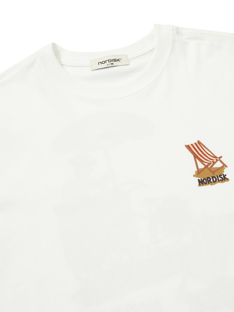 NORDISK Summer Ice Cream Short Sleeve T-Shirt - U_Off White