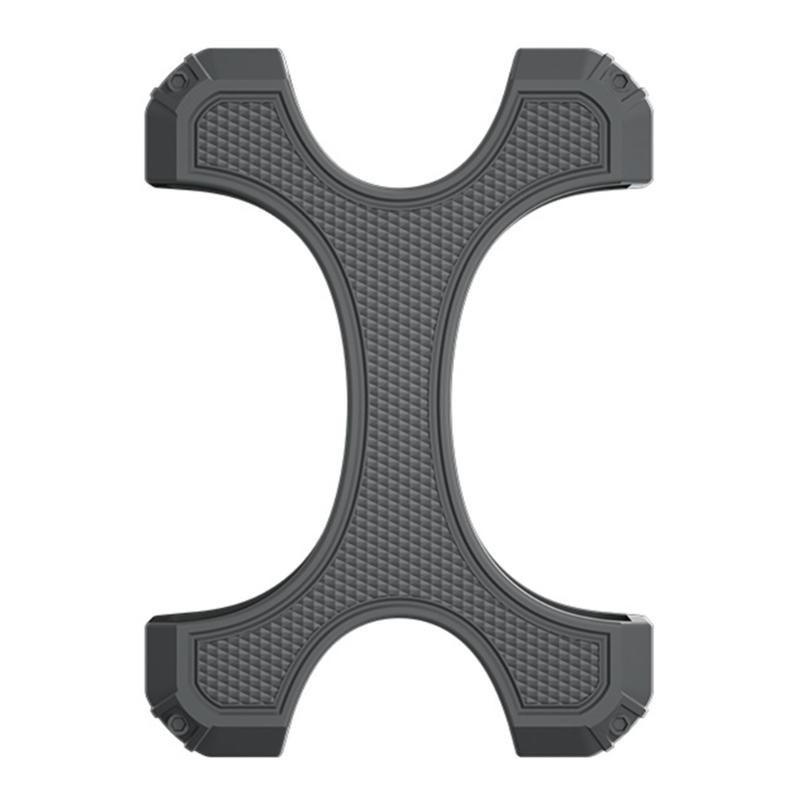 

Portable Shockproof External Hard Disk Drive Bag Carry Case Cover Silicone Rubber Case Heat Dissipation Accessories серый