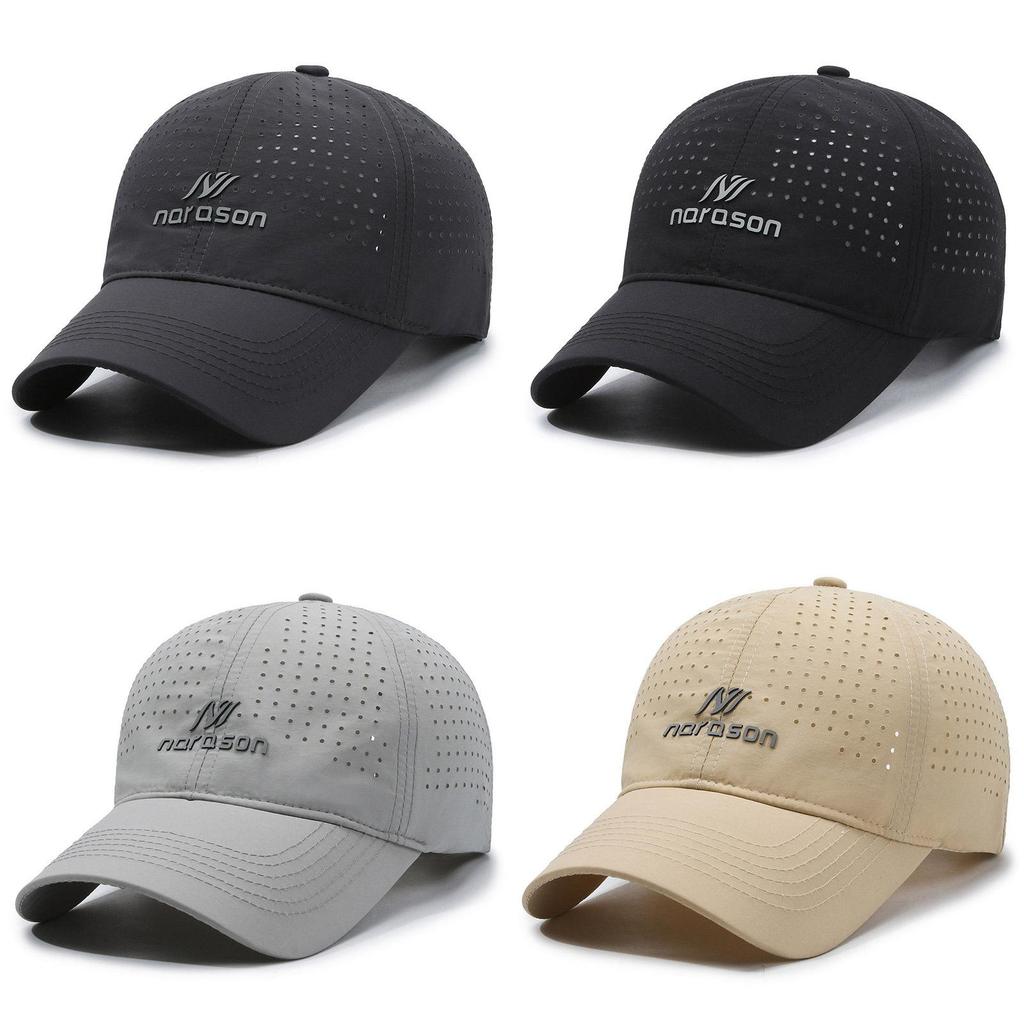 Polyester Breathable Sun Hat For Men Summer Casual Baseball Cap With Adjustable Fit