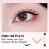 2.1ML Double Head Precision Eyeliner Stamp Long-Lasting Waterproof Smudge-proof Liquid Eyeliner Pen Easy Cats Eye Stencil Makeup Tool