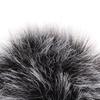 Furry Microphone Cover Noise Reduction Comfortable Soft Portable Compact Microphone Windscreen Muff for Recording