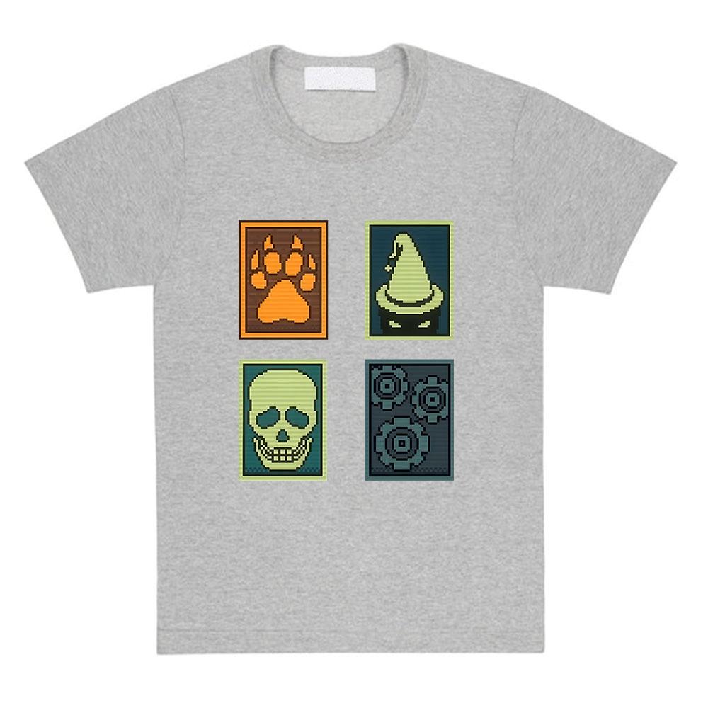 

Inscryption Psychological Horror Card Game Scary Escaperoom Puzzle Tshirt Cotton Short Sleeve Loose Male Tshirts Streetwear 2XL