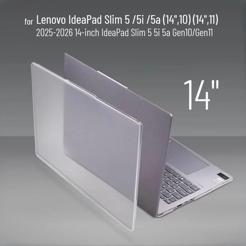 Custodia Rigida Opaca per 14" Lenovo IdeaPad Slim 5 5a 5i Gen10 Gen11 2025‑2026 Copertura per Laptop Anti-Graffio Antiurto