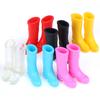 Dollhouse Decoration Mini Colorful Rain Boots Miniature Dolls Accessories 1/12