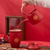 Wedding Banquet Gifts for Newcomers, Engagement Gifts for Girlfriends and Brides, Dowry, Practical Ceramic Tea Set