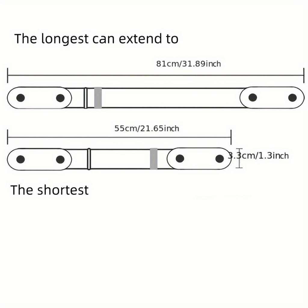 1pc Abdominal Control Belt - Elastic Adjustable Waistband for Jeans and Pants - No Buckle Design, Comfortable and Convenient for Men & Women