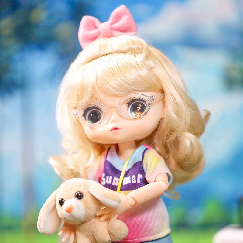 New POP MART Pop Mart Viya Doll Travel Summer/Winter Outfits 21cm Ball Jointed Dolls 21cm 201200347