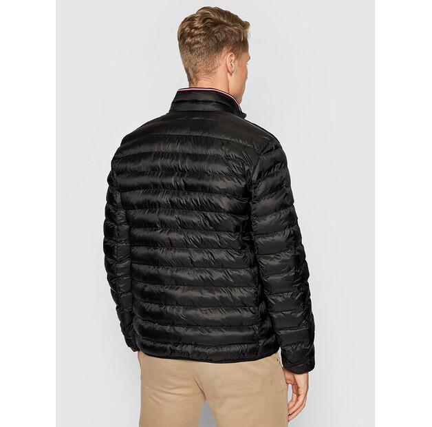 Demi-season Jacket Tommy Hilfiger Core Circular MW0MW18763, Black, Standard Fit