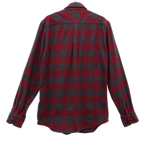 Burton Check Long Sleeve Shirt S Purple Men's Used