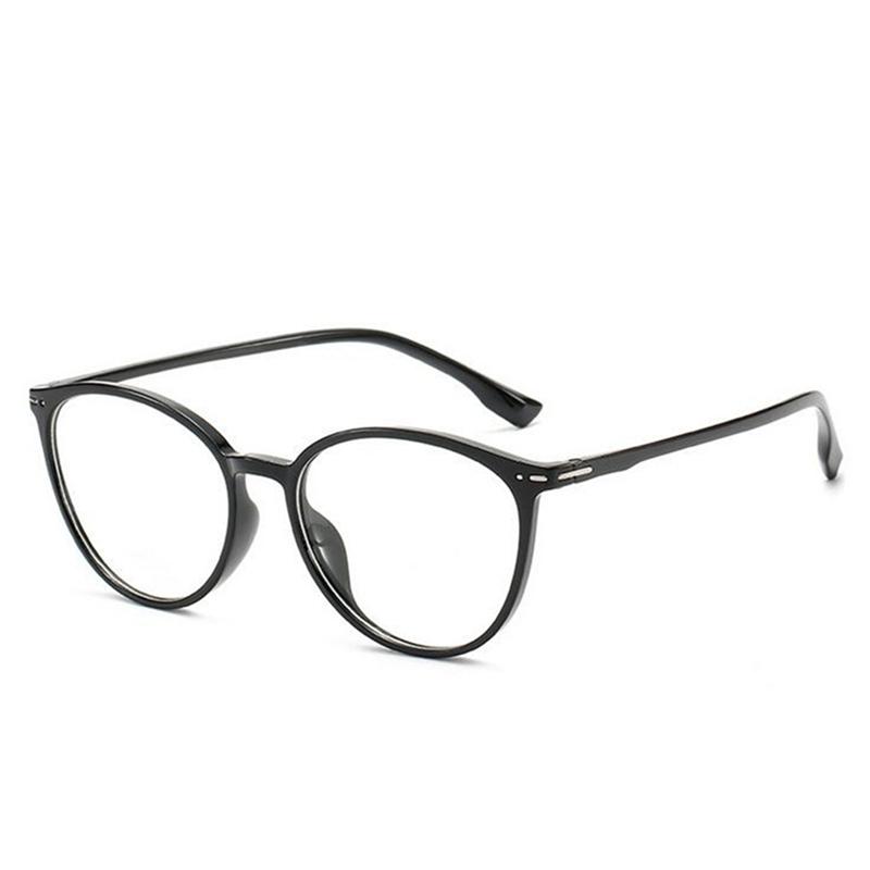 Retro Literary Finished Nearsighted Glasses Women Ultralight TR90 Oval Clear Lens Short-sighted Eyeglasses -0.5 -1.0 To -6.0
