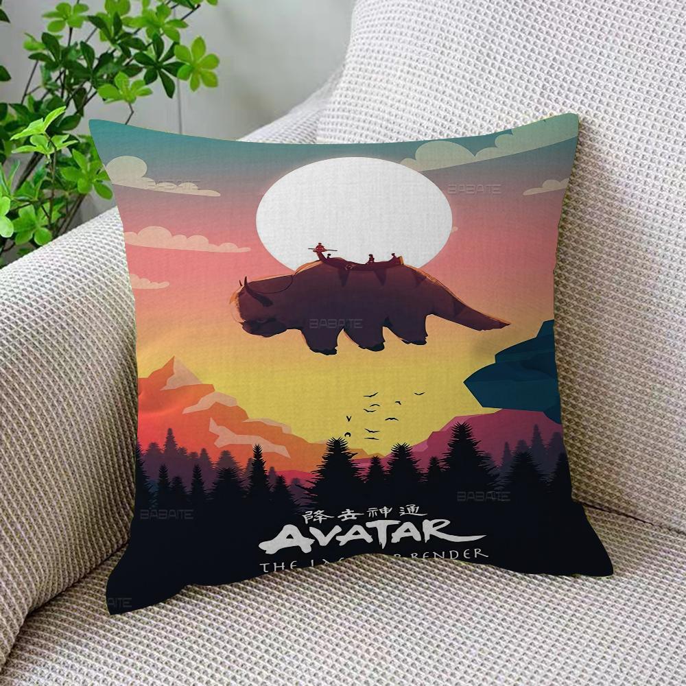 Avatar The Last Airbender Appa Personalized Pillow Dust Cover Bedroom Kids Party Decoration Pillowcase Birthday Children Gift