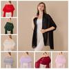 Elegantes Chiffon Chiffon Schal Langes Leichtes Gewebe Brautjungfern Schal Abend Schal Brautparty