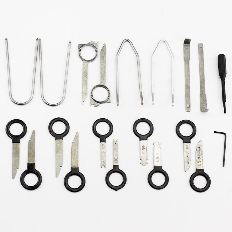 20 Pcs Practical Car Speaker Disassembly Tool Set Automobile Stereo Removal Radio Keys Remove Tools Repair Modification