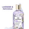 Wanderlust French Lavender Shower Gel, 300 ml | Gentle Cleanser I Lavender and Patchouli Perfume | Nourishes & Rejuvenates | Calming Relaxing | E