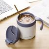 Wide-mouthed Insulated Cup Solid-color Thermos Cup Drinkware Water Bottle  Office