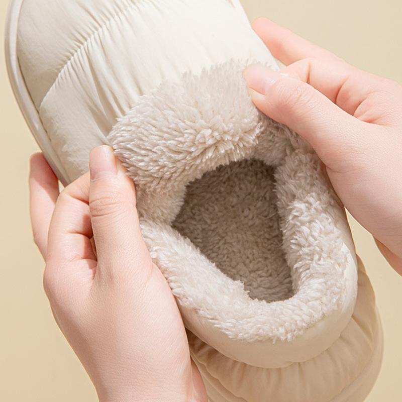 Shoes Women Indoor Outside Winter Home Warm Fluffy Anti Skid Boots Fur Shoe Men Outdoors Sneakers