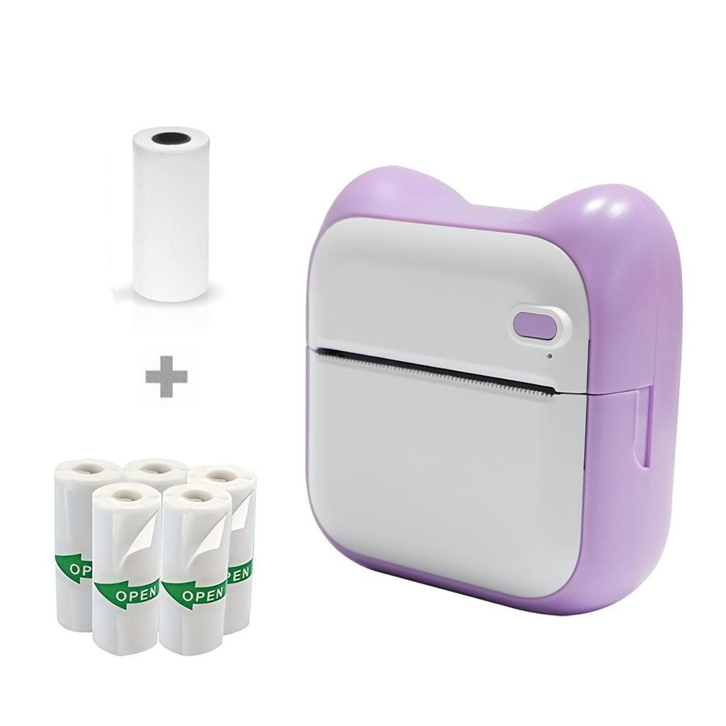 Portable Mini Thermal Photo & Label Printer for Students
