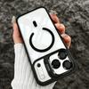 Magnetic Lens Film Protector Stand Case for IPhone 18 Pro Max 18Pro 17 16 15 14 13 12 Pro Max for Magsafe Shockproof Clear Cover