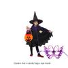 Halloween Witch & Vampire Costume Set for Girls: Cloak Cape Cosplay