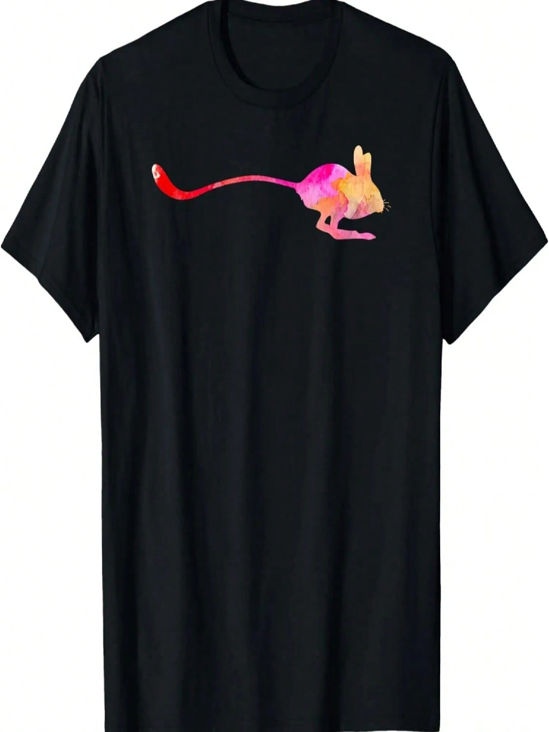 Rat Watercolor T-Shirt, Painting Watercolor T-Shirt S