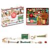 DJECO Jig Go Domino Wooden Educational Toy with Pythagora Marble and Montessori Ages Boys and Perfect Gift for Elementary School or Summer Vacations