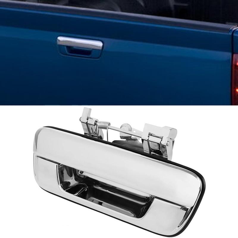 Suitable for Chevrolet Colorado 2004-2014 GMC Canyon 2004-2012 Chrome Car Rear Door Truck Handle Exterior Tailgate Handle
