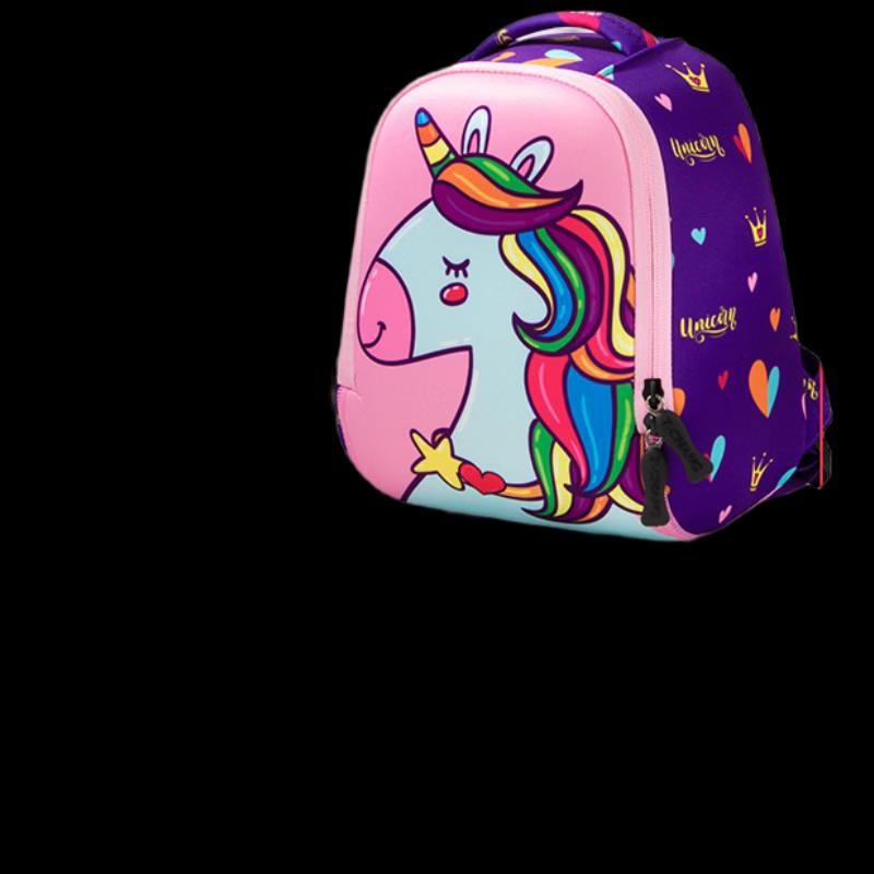 

Li Shen Small Rainbow Horse Kids Neoprene Backpack