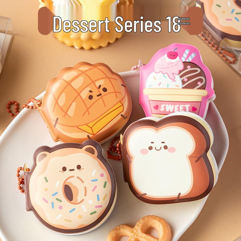 Mini Bean Decompression Sticky Notes: Cute Pocket-Size Pinch Memo Pad