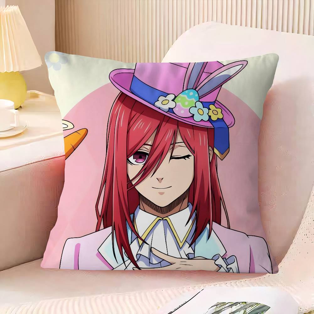C-ChigiriS H-Hyoma Pillow Anime Pillow Sofa Bed Head Pillow Cover Cushion Cover 45x45 Cm Fashion