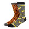 High Quality Combed Cotton Socks food Pattern Long Tube Funny Happy Men Socks Novelty Skateboard Crew Casual Crazy Socks