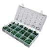 530Pcs Rubber O-Ring Washer Seal Assortment Set Kit Gasket HNBR A/C System Green Nitrile Washers High Quality For Car Gasket New