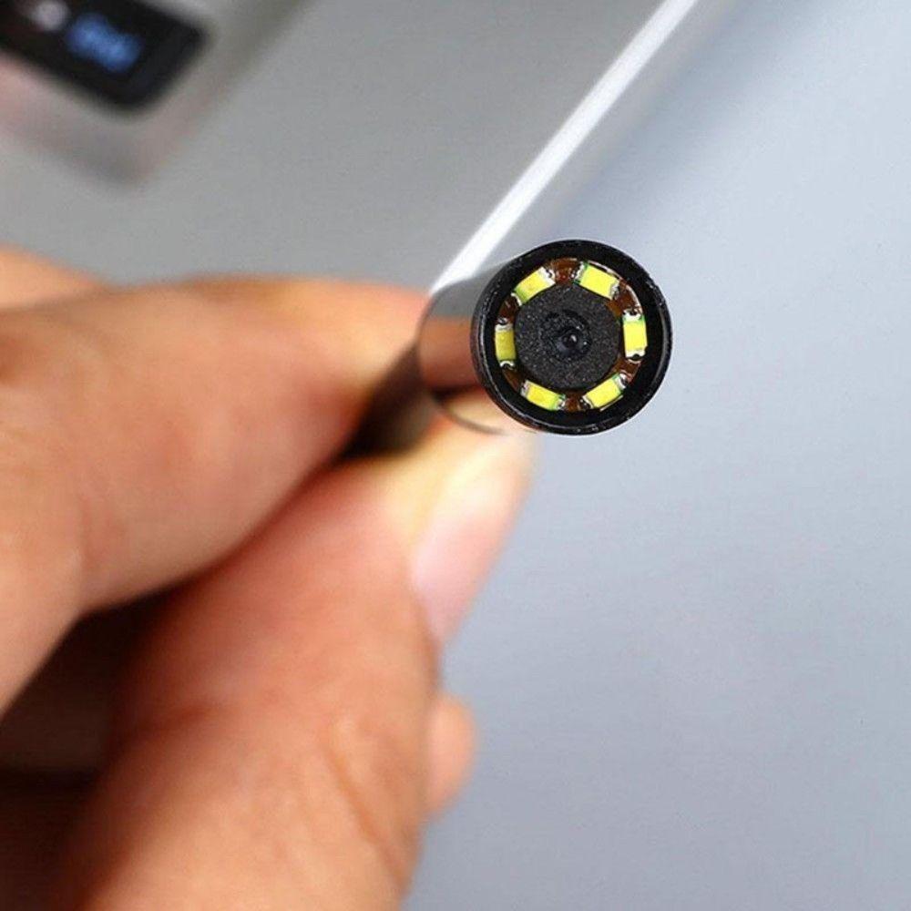 6 LEDs 5.5MM USB Endoscope Camera IP67 Waterproof Snake Inspection Borescope Video Tube Pipe