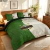 Sk Rapid Wien Pattern Bedding Uilt Set Uilt Cover Pillowcase Home Decoration Birthday Gift (1 * Duvet Cover + 2 * Pillowcase Without Core)