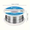 0.8 Mm Low-Temperature Solder Wire - Activated Solder, 50 Grams Spool of Solder Wire