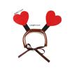 Pet Cosplay Costume Halloween Funny Devil Horns Headband Pet Cat Dog Festival Party Clothing Dogs Cosplay Costume Accessories