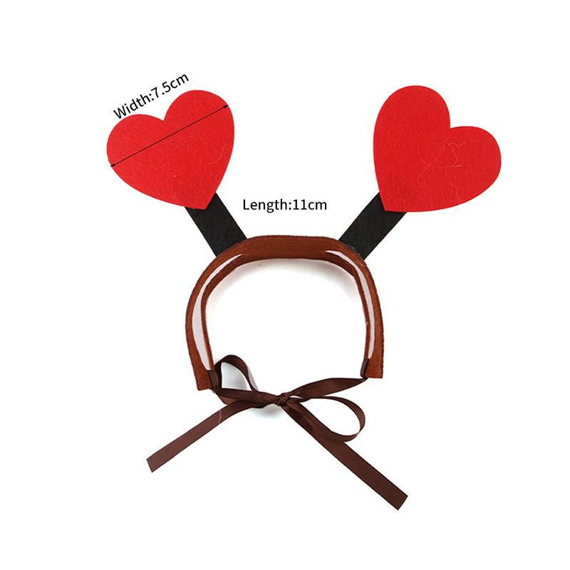 Pet Cosplay Costume Halloween Funny Devil Horns Headband Pet Cat Dog Festival Party Clothing Dogs Cosplay Costume Accessories